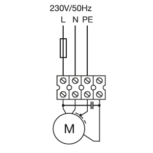 schéma elektrického zapojenia