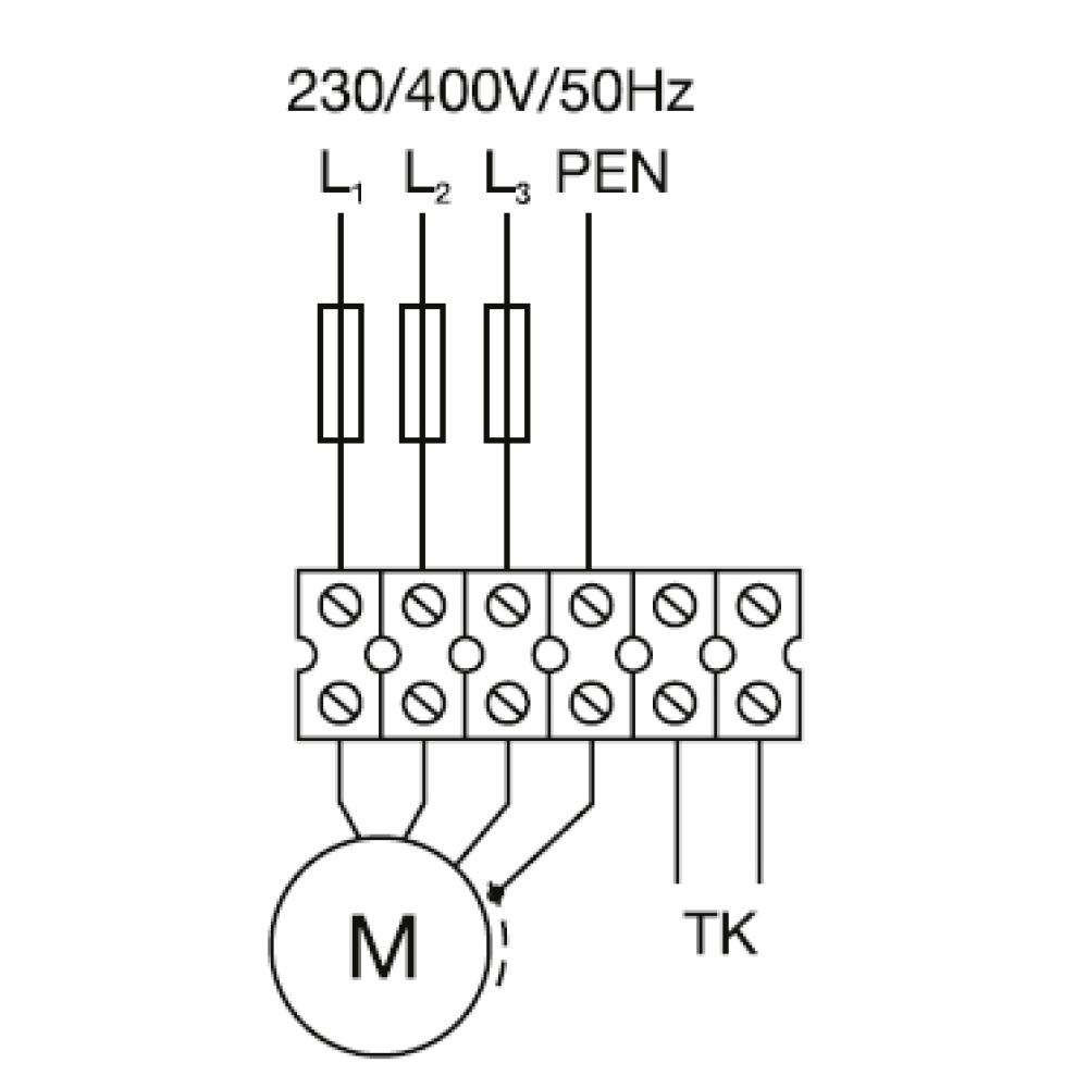 schéma elektrického zapojenia