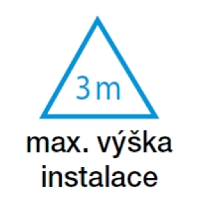 max. montážna výška