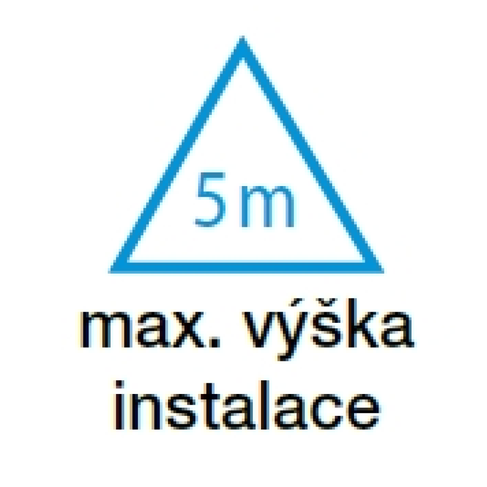 max. montážna výška