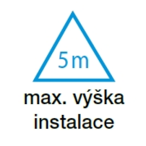 max. montážna výška