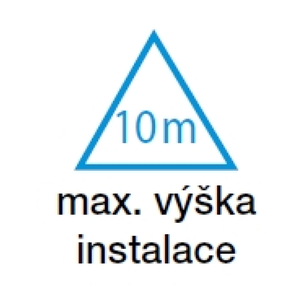 max. montážna výška